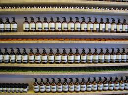 Aesop stark shelves very straight2